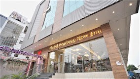 Hotel facade in Gorakhpur with restaurant and banquet floors