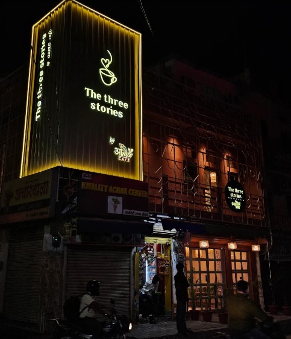 The Three Stories by Ama Cafe, Gorakhpur — HVAC installation by Shambhavi Enterprises